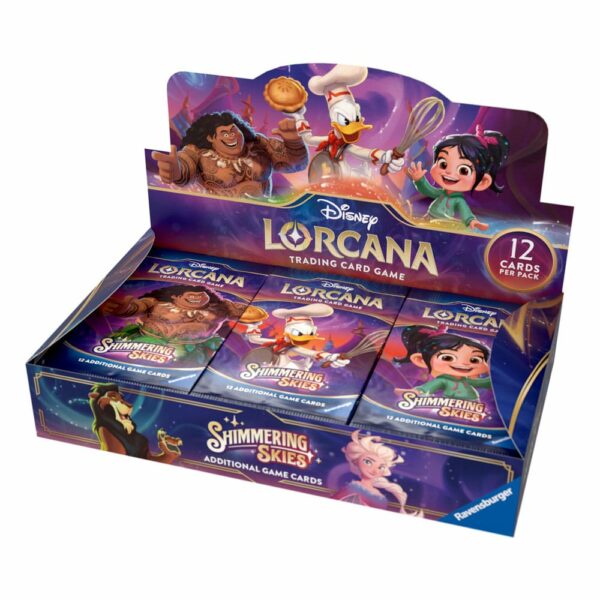 Disney Lorcana TCG Shimmering Skies Booster Display
