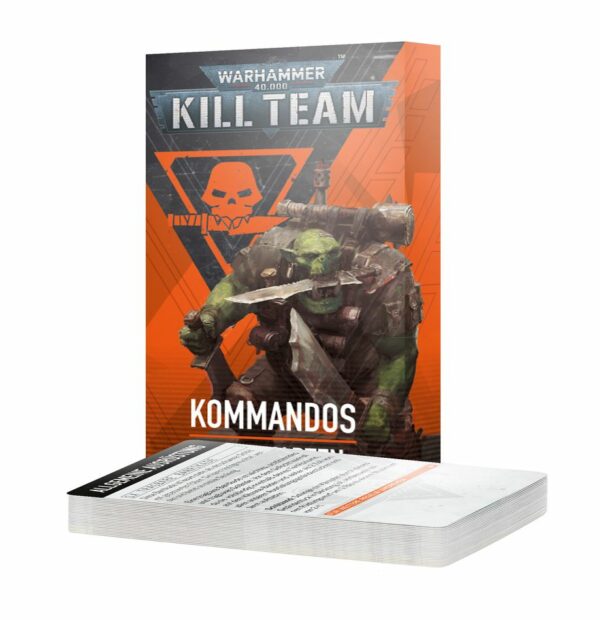 Kill Team: Datacards Kommandos (Englisch)