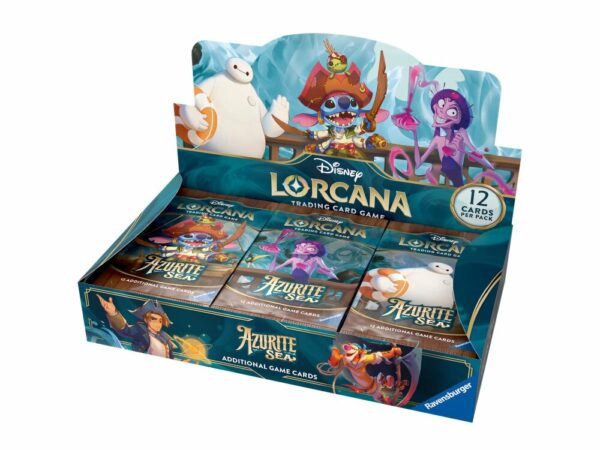 Disney Lorcana TCG Azurite Sea Display