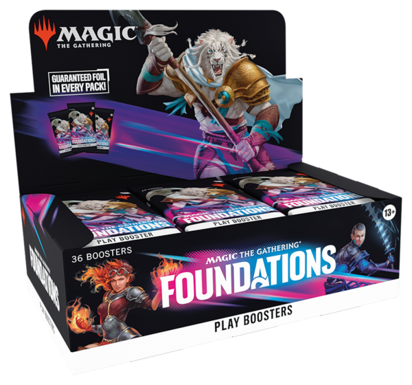 Magic the Gathering Foundations Play-Booster Display