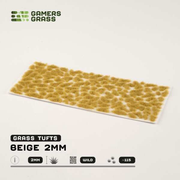 Gamers Grass - Beige Tufts (2mm)
