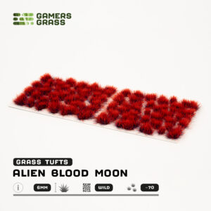 Gamers Grass - Tufts Alien Blood Moon 6mm (Wild)