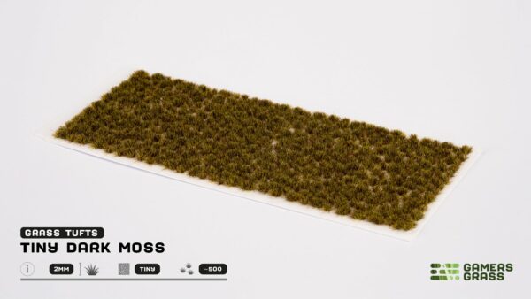 Gamers Grass - Tiny Tufts Dark Moss