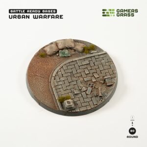 Gamers Grass - Urban Warfare Base Round 80mm (x1)