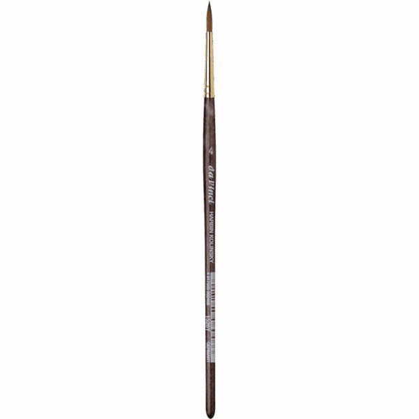 Da Vinci Rotmarder-Aquarellpinsel Series 1526Y Size 4