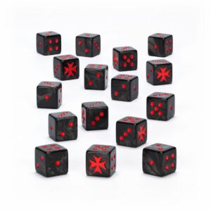 Warhammer 40K: Black Templar Dice