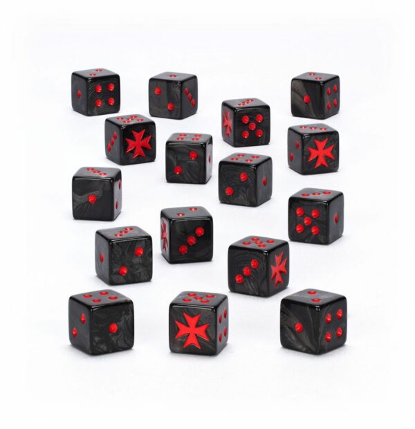 Warhammer 40K: Black Templar Dice