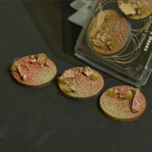 Gamers Grass - Badlands Bases Round 50mm (x3)