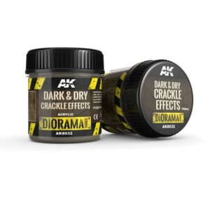 AK Dark & Dry Crackle Effects 100ml AK8032
