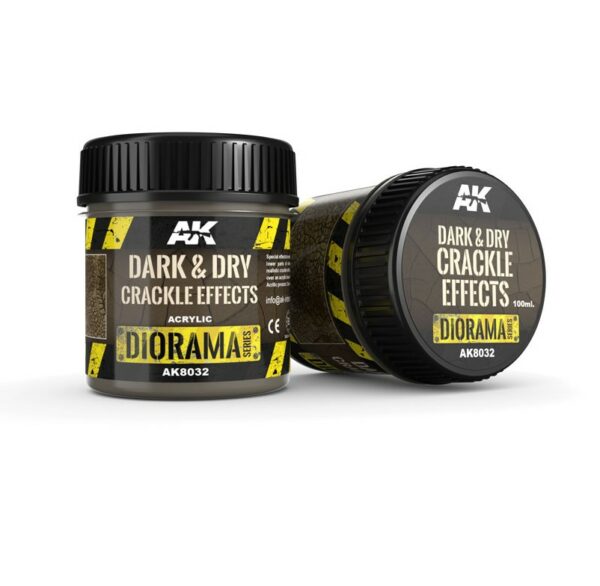 AK Dark & Dry Crackle Effects 100ml AK8032