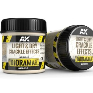 AK Light & Dry Crackle Effects 100ml AK8033