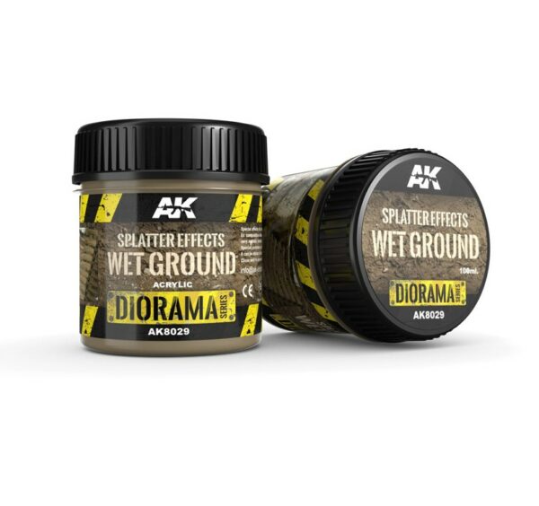 AK Splatter Effects Wet Ground 100ml AK8029