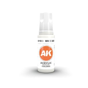 AK 3GEN Acrylics White Grey 17 ml AK11003