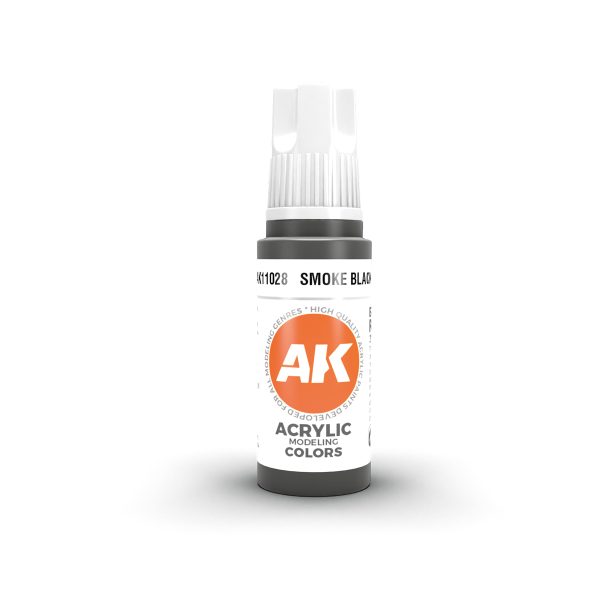 AK 3GEN Acrylics Smoke Black 17 ml AK11028