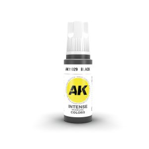 AK 3GEN Acrylics Black 17 ml AK11029