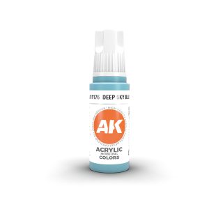AK 3GEN Acrylics Deep Sky Blue 17 ml AK11176