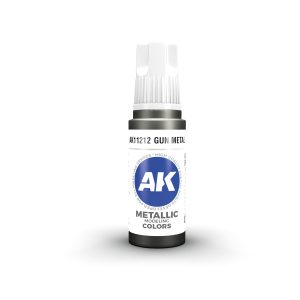 AK 3GEN Acrylics Gun Metal 17 ml AK11212