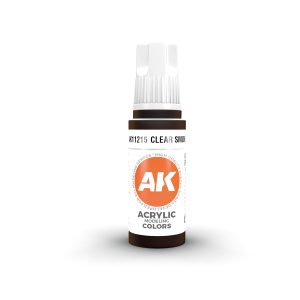 AK 3GEN Acrylics Clear Smoke 17 ml AK11215