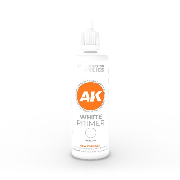 AK White Primer 100ml 3GEN AK11240