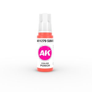 AK 3GEN Acrylics Sun Red COLOR PUNCH 17 ml AK11279