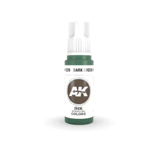 AK 3GEN Acrylics Dark Green INK 17 ml AK11226