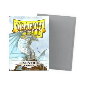 Dragon Shield Sleeves Matte Silver (100)