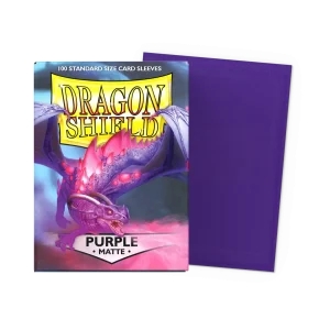 Dragon Shield Sleeves Matte Purple (100)