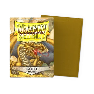 Dragon Shield Sleeves Matte Gold (100)
