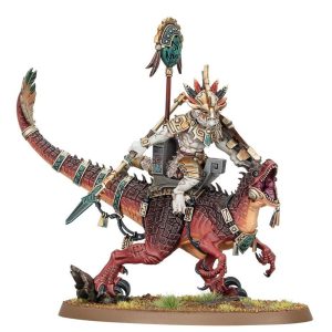 Seraphon: Saurus Scar-Veteran On Aggradon