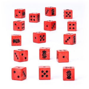 Warhammer 40K: Red Corsair Dice